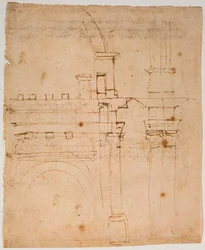 Esquisses pour le dôme de Santa Maria del Fiore