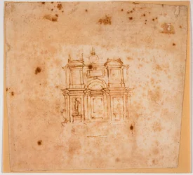 Études pour un monument funéraire pour la Nouvelle Sacristie