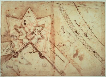 Études pour le bastion de la Porte au Pré des Saints