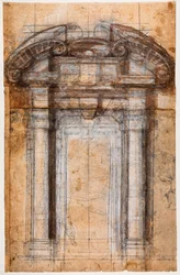 Étude pour Porta Pia