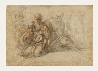 La Sainte Famille avec l