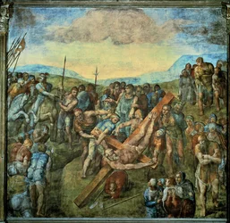 La crucifixion de Saint Pierre