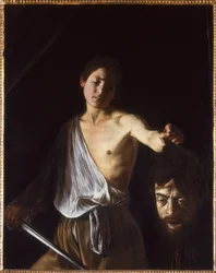 David avec la tête de Goliath, 1609-1610