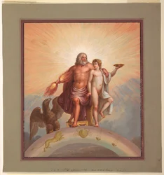 Zeus et Ganymède