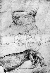 Études pour le plafond de la chapelle Sixtine, Rome, 1913