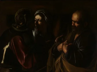 Le Reniement de saint Pierre, 1610