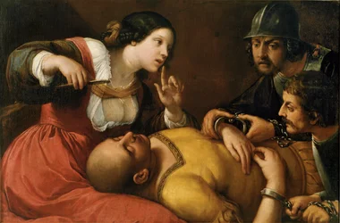 Samson et Dalila (peinture sur toile)