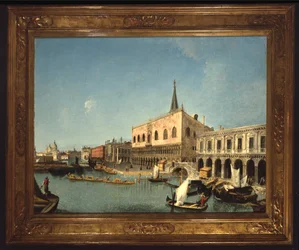 Palais des Doges, Venise (huile sur toile)