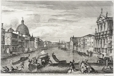Le Grand Canal entre San Simeone Piccolo et Santa Chiara