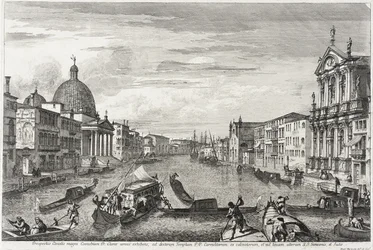Le Grand Canal entre San Simone Piccolo et Santa Chiara, c.1740-41
