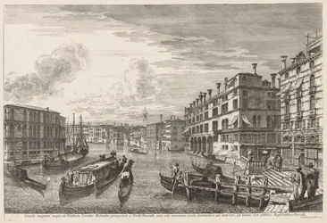 Vues de Venise : Grand Canal, 1741