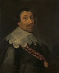 Portrait de Maerten Harpertsz Tromp (1597-1653)