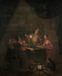 Une fête musicale à la chandelle