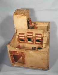 Modèle en bois d