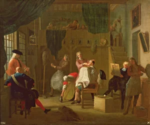 Le salon de coiffure