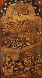 La Conquête du Mexique, Panneau VII, c.1696-1715
