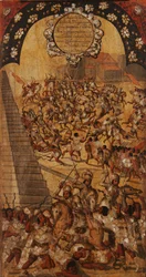 La Conquête du Mexique, Panneau XVI, vers 1696-1715