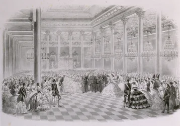 Bal dans la salle de l