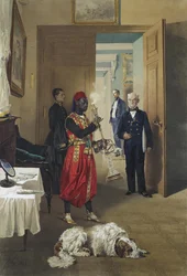 Foyer du Grand Palais à Tsarskoïe Selo, 1865