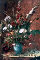 Grande nature morte de fleurs, 1881