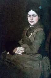 Mme Munkacsy, vers 1864-1900