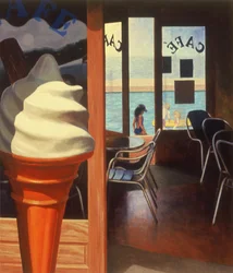 Café au bord de la piscine