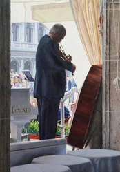 Réchauffement de San Marco (huile sur panneau)
