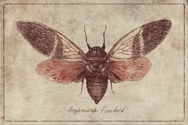 Breloque « Cicada curieuse »