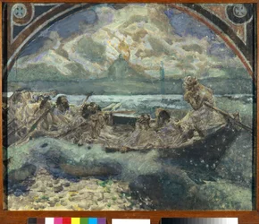 Jésus marche sur l
