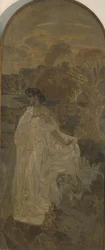 Minerve, panneau droit du triptyque Le Jugement de Pâris