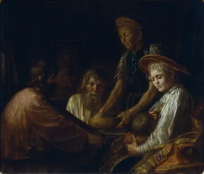 Repas paysan, 1774
