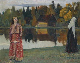 Au bord du lac, 1924