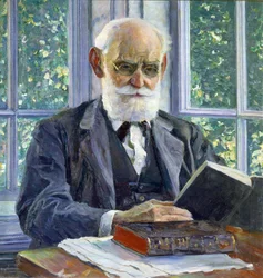 Portrait du physiologiste, psychologue et médecin Ivan P. Pavlov