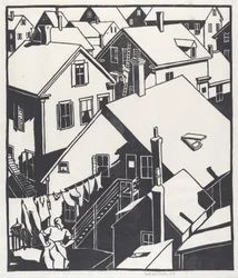 Toits de maisons