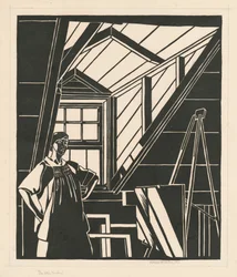 La fenêtre du grenier