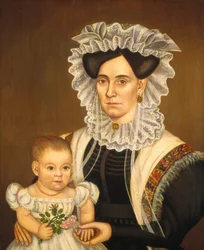 Aphia Salisbury Rich et bébé Edward