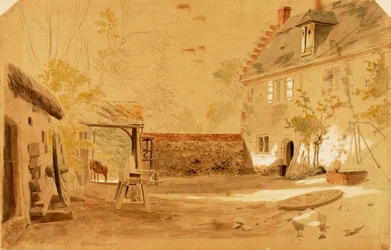 Ancienne abbaye de Saint-Valery, France