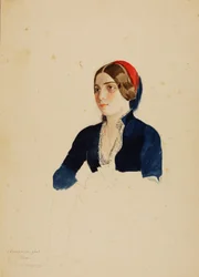 Fille arménienne de Pera