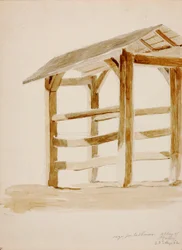 Cage pour mauvais chevaux, St. Valery