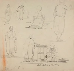 Vendeur de gâteaux, Constantinople