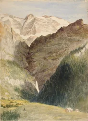 Glacier et chutes