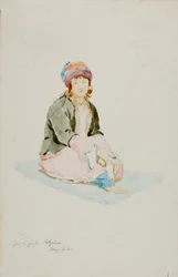 Jeune fille grecque pèlerine, 1844