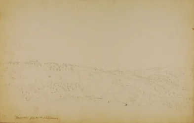 Jérusalem depuis la Colline du Mal