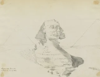 Sphinx et pyramides de Ghizeh, Égypte