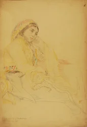 Dame turque de Constantinople