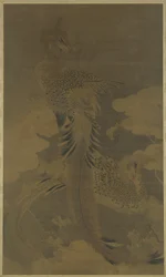 Phénix sur un arbre de Paulownia, vers 1500