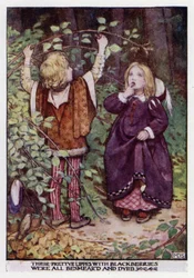 Les enfants dans les bois. Inconnu