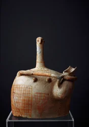 Civilisation minoenne : sculpture en terre cuite d