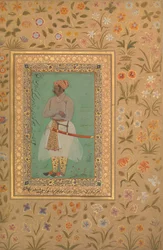 Portrait du Maharaja Bhim Kanwar, Folio de l