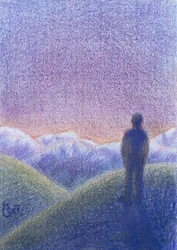 La solitude de la Montagne du Crépuscule